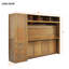 Lit escamotable double avec garde-robe