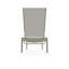 Leeward Sling Marine Grade Polymer Lay-flat Stacking Armless Chaise with Wheels-31923918-31923917