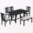 6 - Person Pedestal Dining Set
