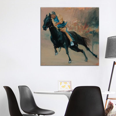 Palio (Study) by Zil Hoque - Wrapped Canvas Gallery-Wrapped Canvas Giclée