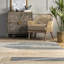 Tapis beige / blanc / noir en jute crocheté à la main Decarlo-45936125