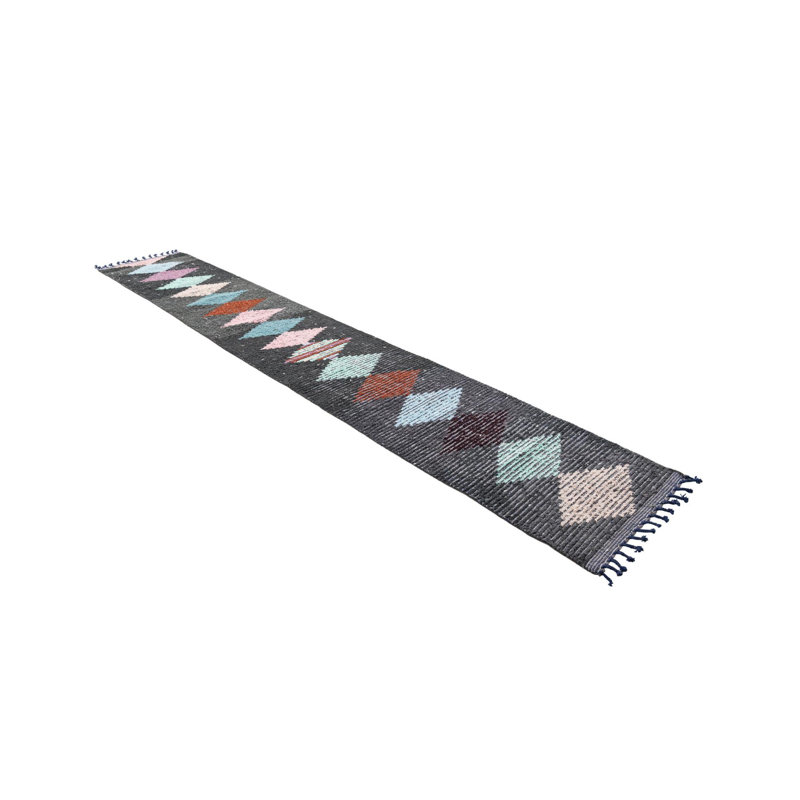 Runner Orpheus Black Rug