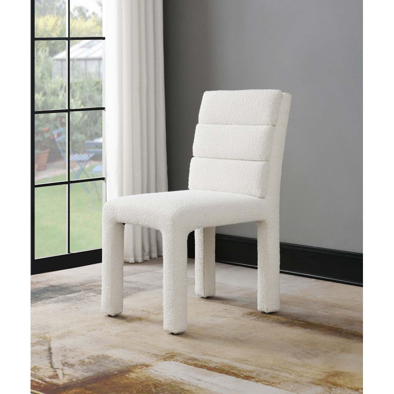 Ensemble de 2 chaises d'appoint Hettie Boucle
