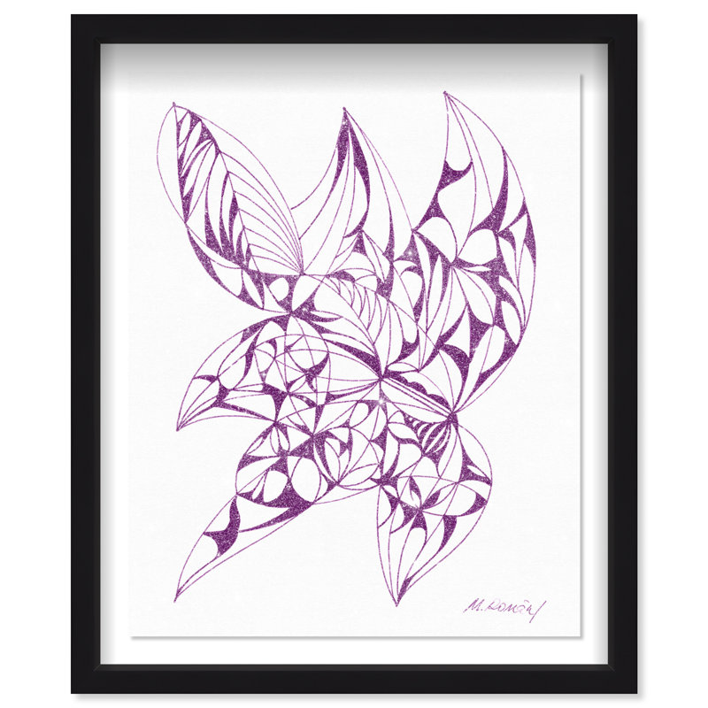 Manuel Roman - Starfish Shadowbox Abstract Print by Oliver Gal, Black Frame, 10 x 15, 37.5"H x 31.5"W, Black Shadowbox