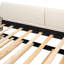 Lit de jour beige avec structure solide et lit gigogne beige