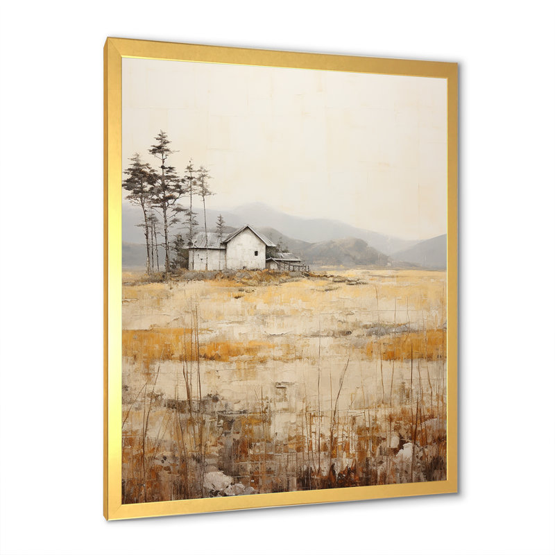 Countryside Rhapsody II sur toile, H 32 po x l 24 po x P 1 po, Cadre doré simple
