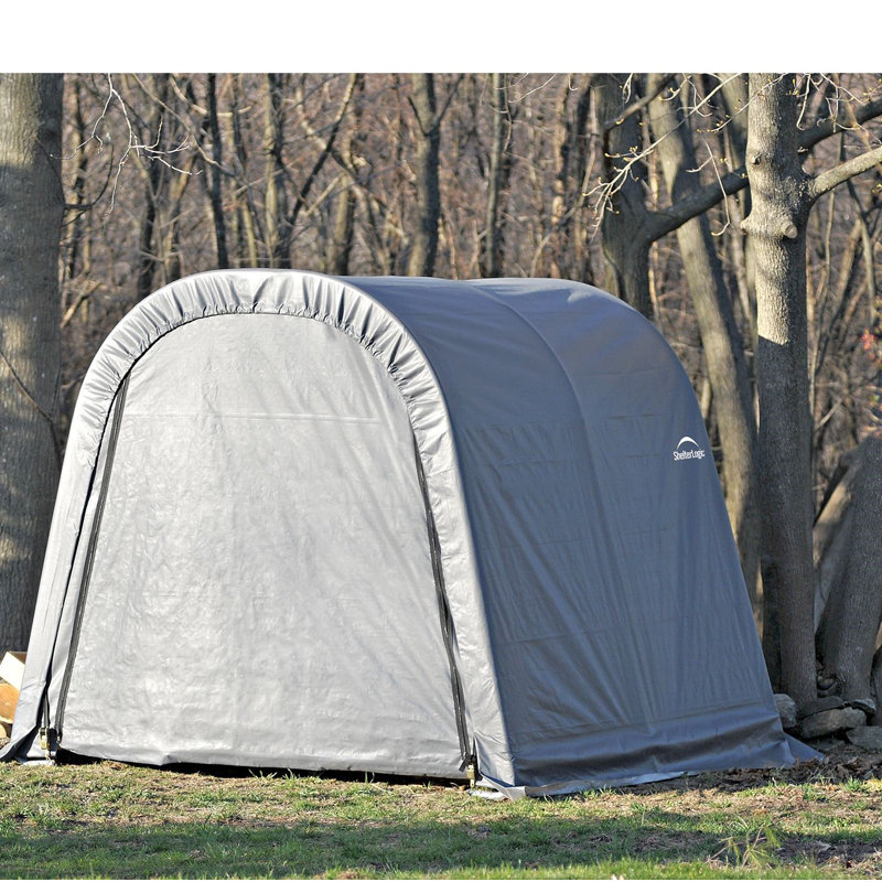 11' W x 12' D Garage, Grey