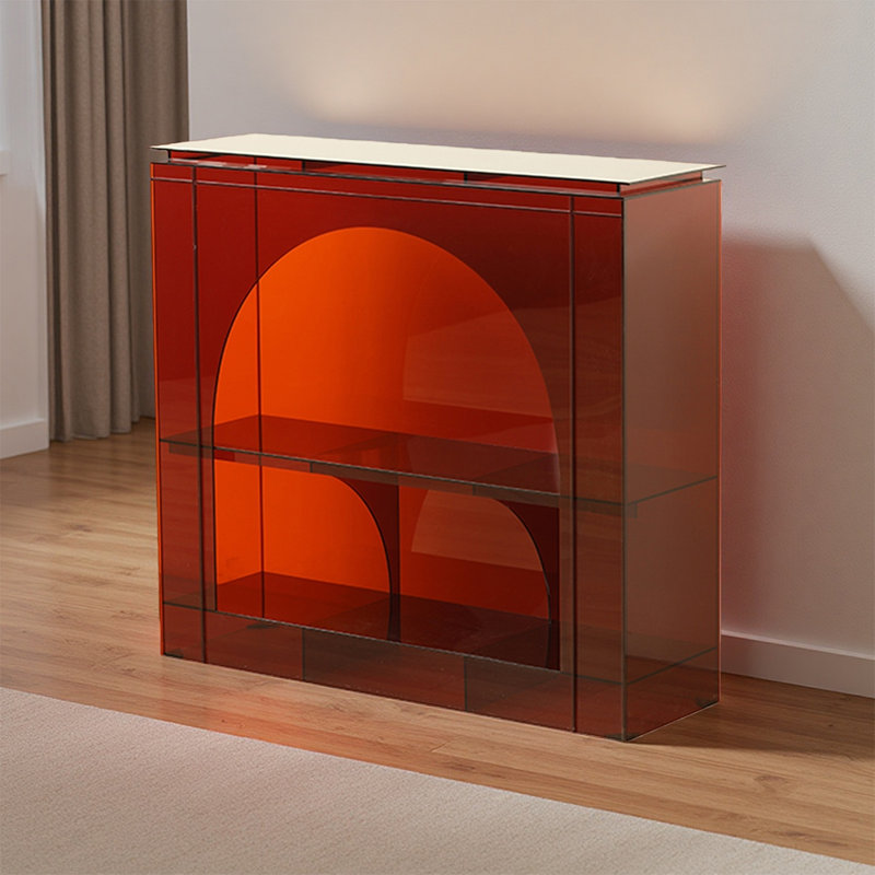 Armoire d'appoint Minimalist Light, Rouge, 35.43" H x 47.24" W x 11.81" D