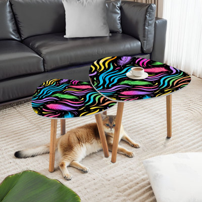Ensemble de 2 tables gigognes Triangle Nesting