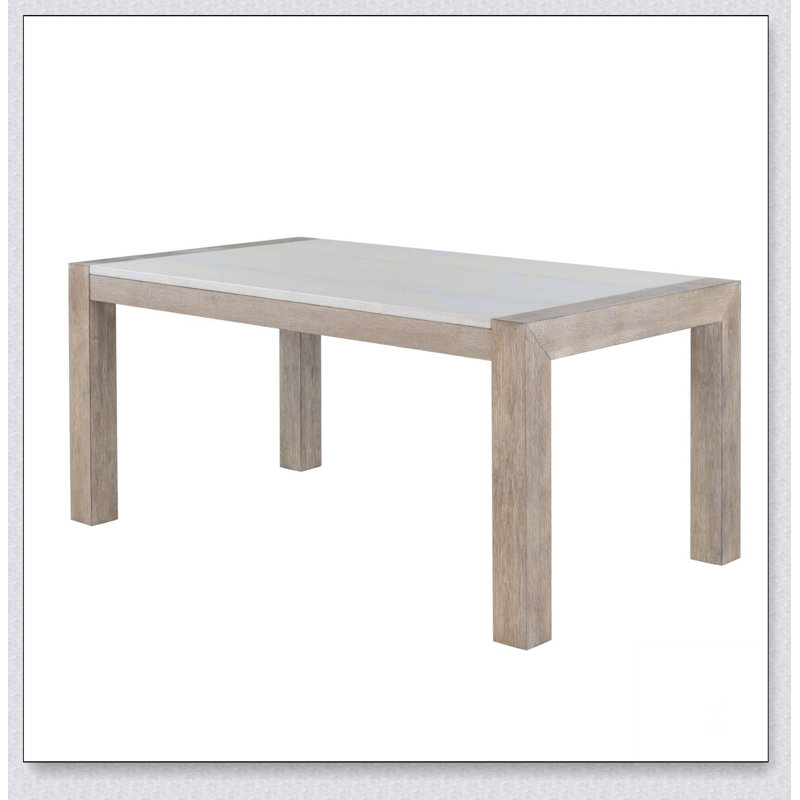 VANILLA REAL MARBLE DINNG TABLE