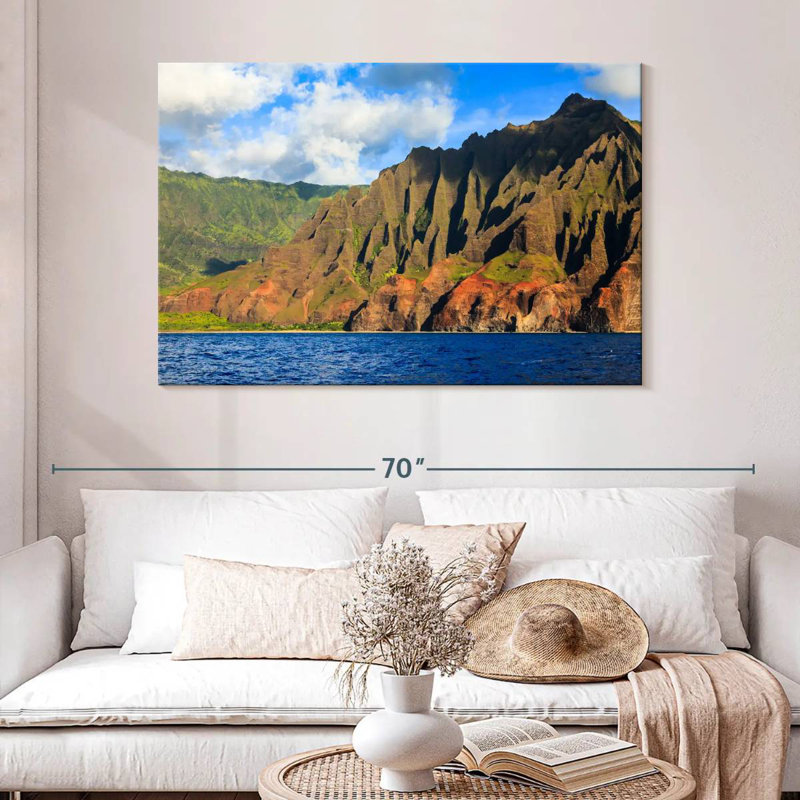 Gillard Na Pali Coast Mountains, H 32 po x l 48 po