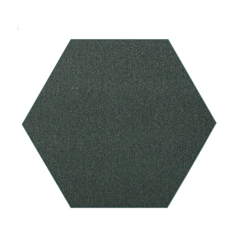Tapis vert sur mesure, Hexagone 5 pi