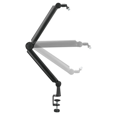  Mps-1 Adjustable Microphone Arm - 360° Rotation, Heavy-duty Steel Build & Cable Management For Streaming/recording