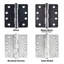 Porte de shaker intérieure apprêtée avec 5 panneaux pré-montés de 7 1/4 po-48251257-46547401-46869987
