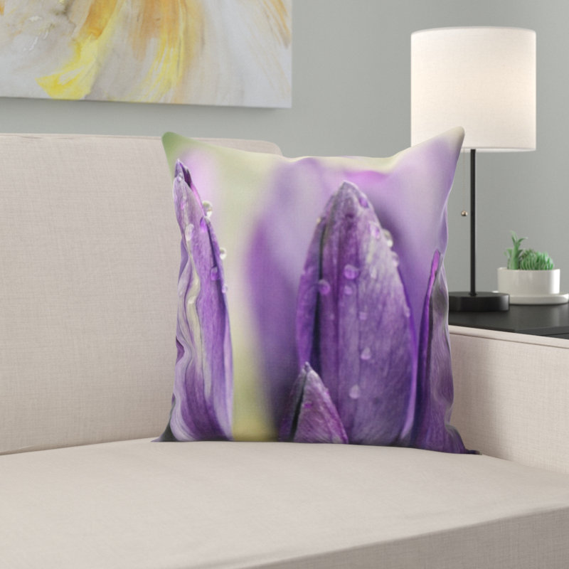 Microsuede Throw Pillow