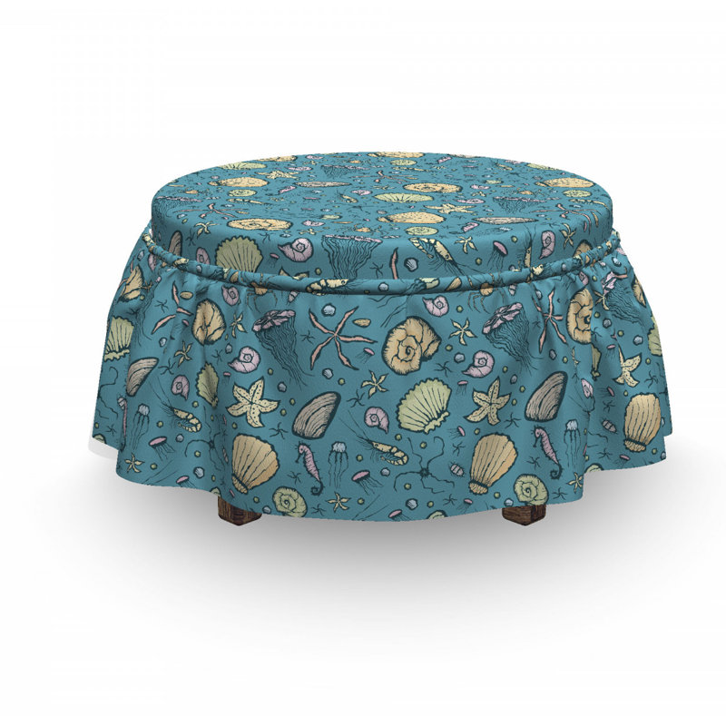 Housse pour repose-pieds de la plage summer