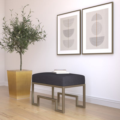 Nimmons 26” Upholstered Stool