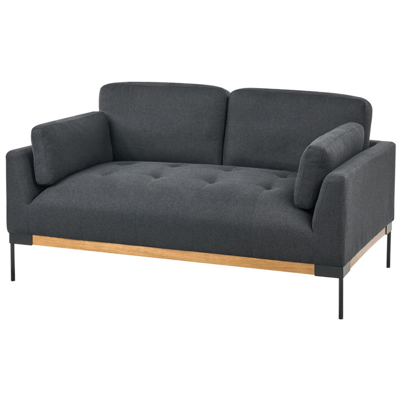 Syesha 2 Seater Sofa, Black