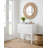 Arezzo 2-drawer Modern Nightstand in White