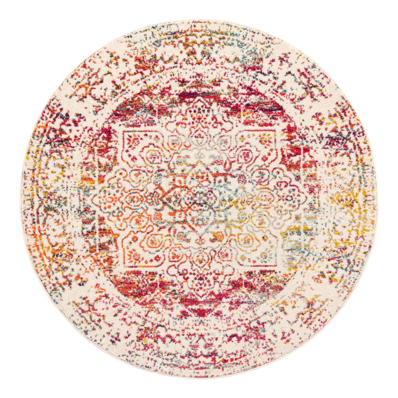 Tapis oriental Lucile, Rond 6 pi 1 po