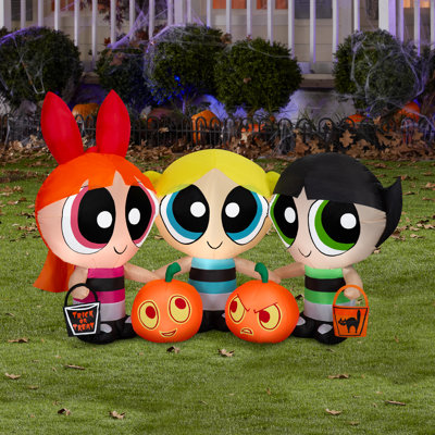 Lumière d'Halloween soufflée à l'air avec ELT - Bouton d'or en boule stylisé - WB