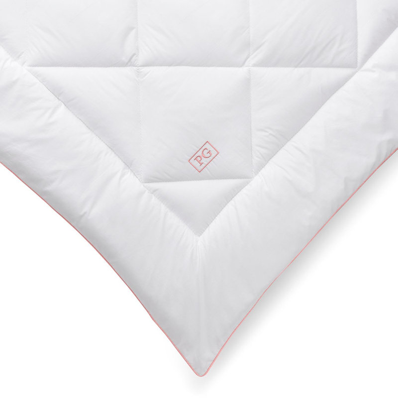 Full White Cotton Down Alternative Mattress Topper
