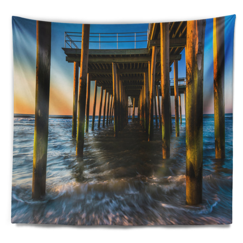 Pier Pier Seascape, H 50 po x l 60 po