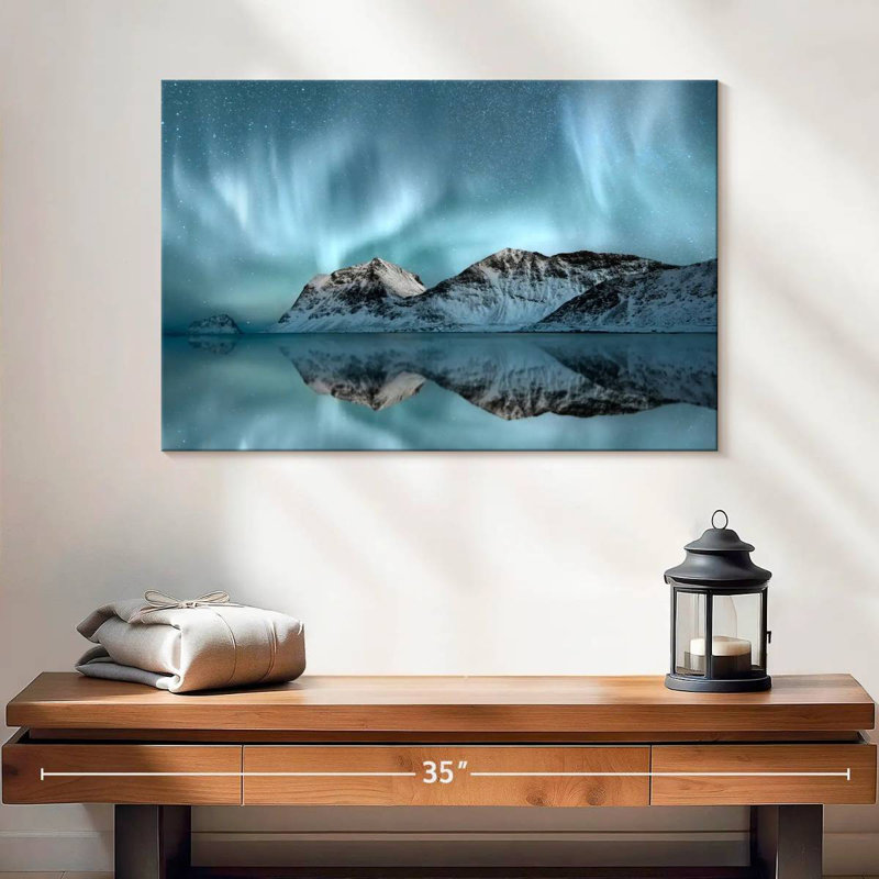 Alvord Nordland Northern Lights, H 16 po x l 24 po