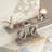 Farmhouse Hallway Sofa Table With Geometric Base-426874091