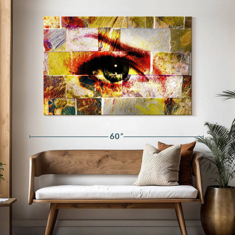 Shuttleworth Abstract Gaze, 34" H x 51" W