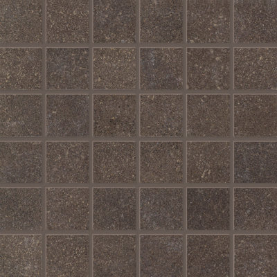 Central Station 2" x 2" Porcelain Stone Look Grid Mosaic Wall & Floor Tile