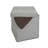 Besmir Faux Leather Ottoman-91534442