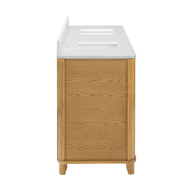 Kathryne 36" Bathroom Vanity In Natural Enhanced Oak, Enhanced Natural Oak, 84"
