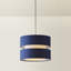 Blended Fabric Drum Pendant Shade-1589333947-1589333946