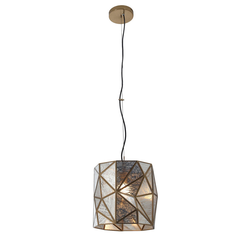 Mini-luminaire suspendu 1 lumière Metropolitan Geo-Gem