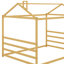Grand lit plateforme en métal-816133455