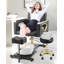  Chaise de pédicure sans plomberie pour Nail Tech, avec repose-pieds réglable et bol de bain de massage, tabouret à pédicure roulant,