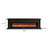 86.61"Retro Black Electric Fireplace-997528571-997528569