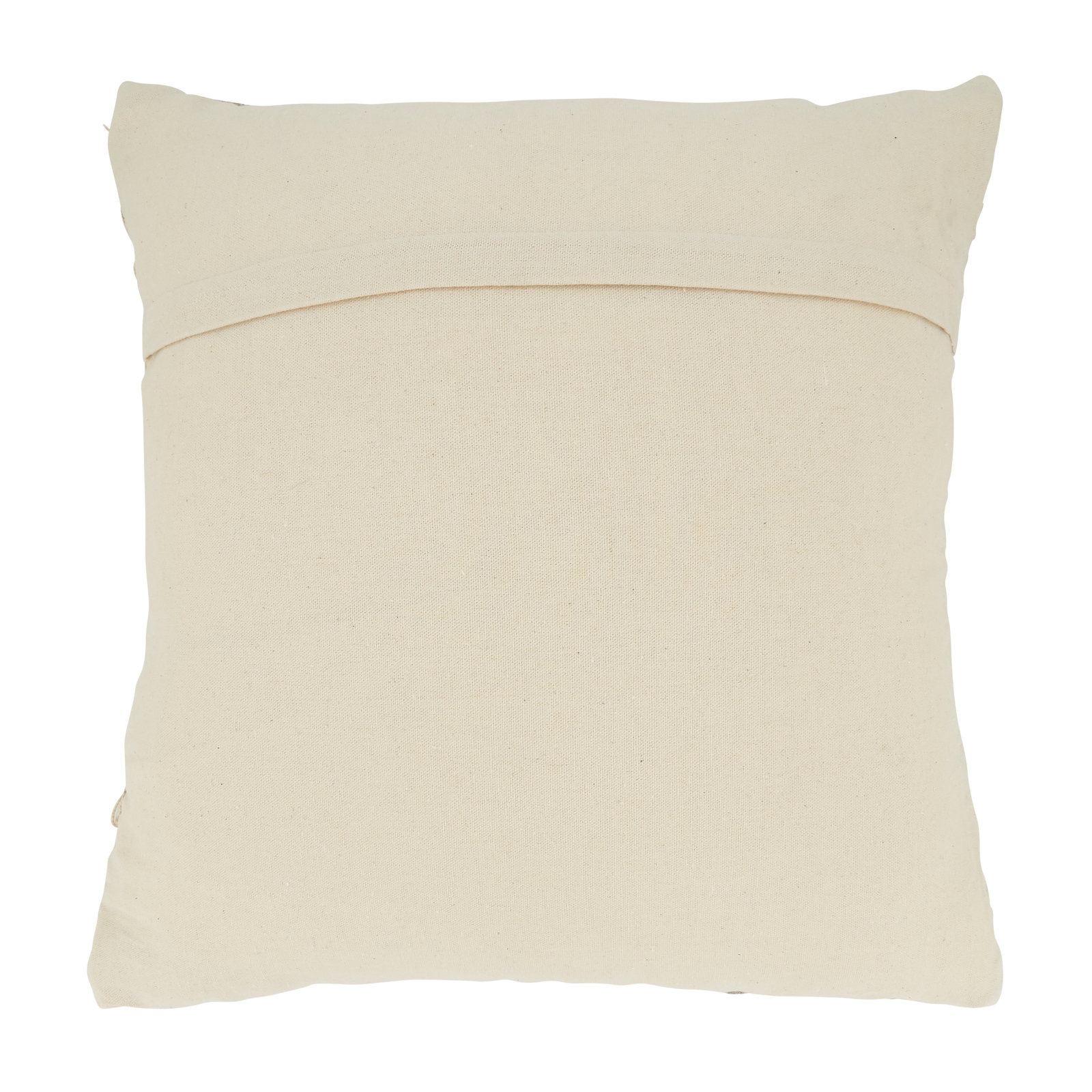 Elya 20" x 20" Cotton Pillow Cover, Gray, Down Blend