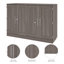 Lit armoire avec matelas Pur-89000538-89602566