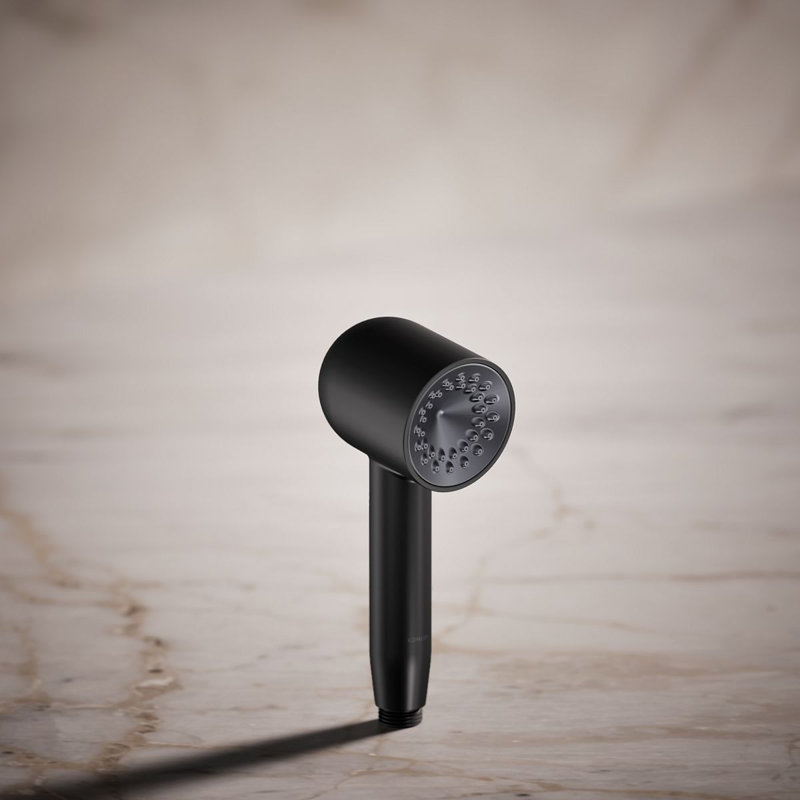 Statement 2.5 GPM Single-Function Iconic Handshower, Matte Black, 2.5 GPM