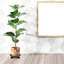 Lot de 3 supports à plantes en palette, chariot à roulettes pour pots de fleurs avec roues universelles (brun)-812151621
