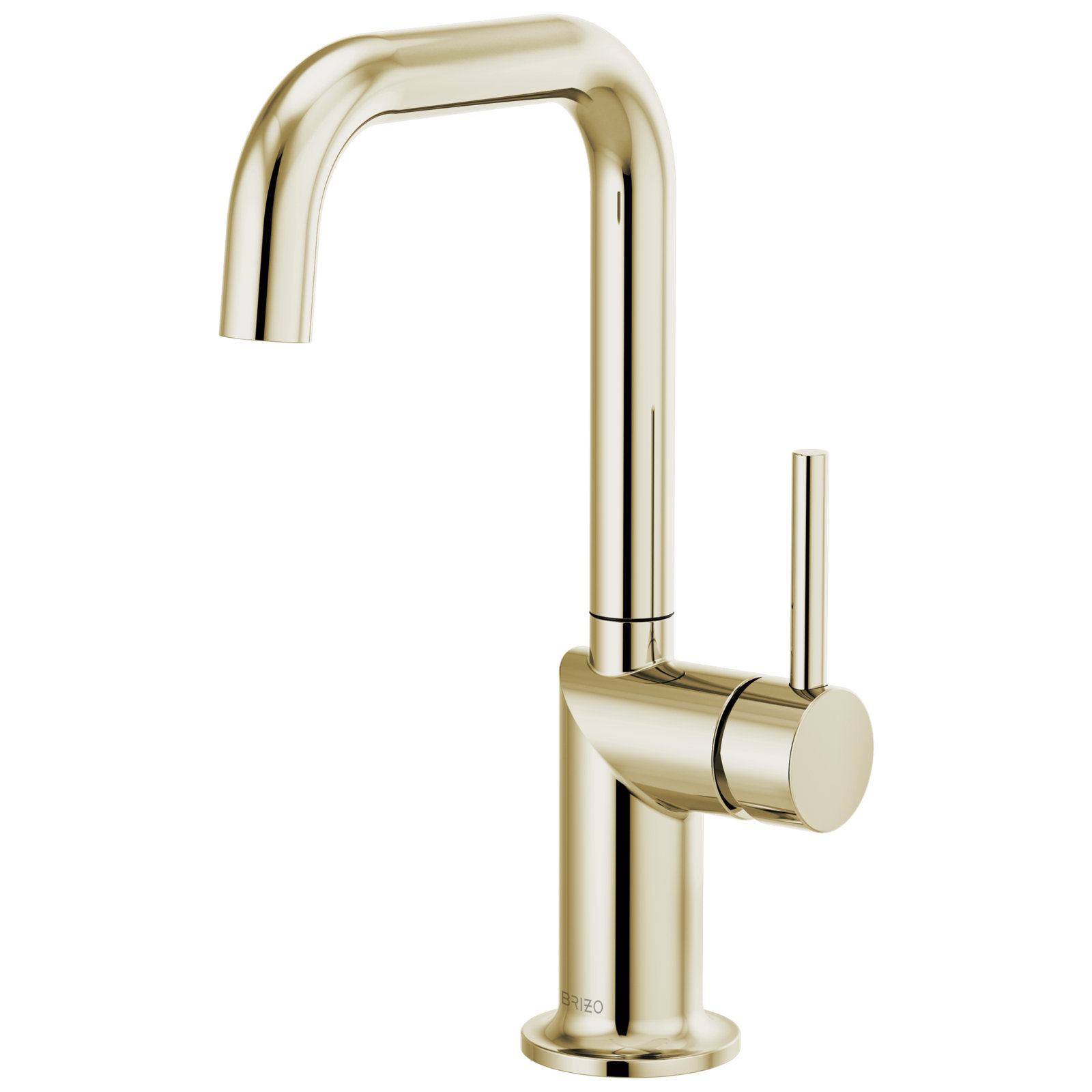 Odin® Bar Faucet with Square Spout, Polished Nickel, Lever