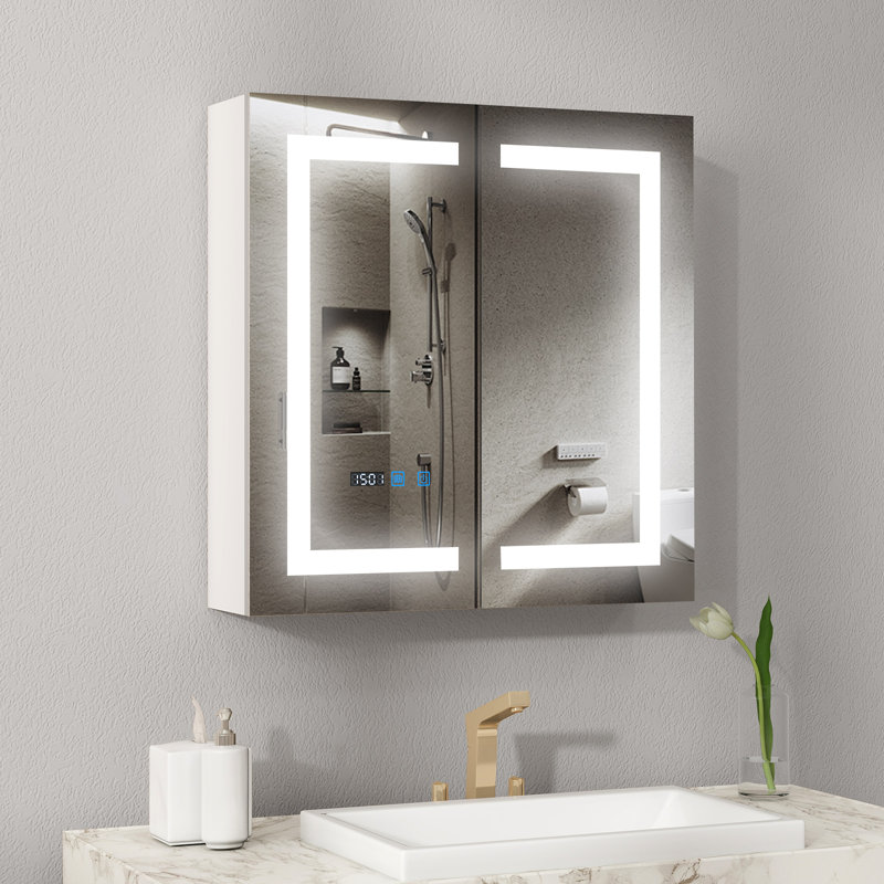 W H Medicine Cabinet Mirror 5