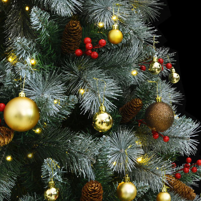 Arbre de Noël artificiel lumineux 5,9 pi