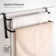 2 Over-the-Door Towel Rail