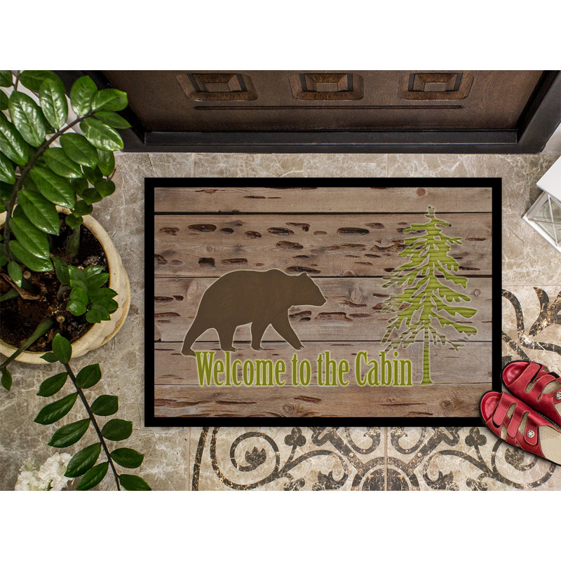 Gilcrease Non-Slip Indoor Doormat, Rectangle 2' x 3'