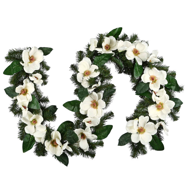 Natural Life Wildflower Garland - Green - One Size