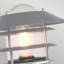 Aadyanth Silver Outdoor Flush Mount