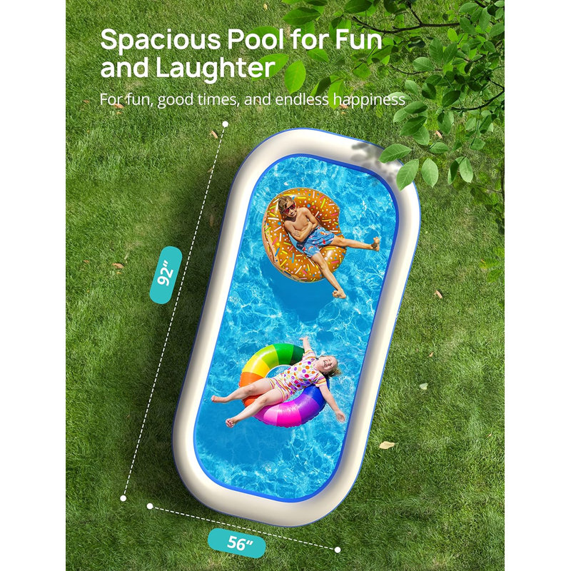 Piscine gonflable, piscine gonflable 92 po x 56 po x 20 po EVAJoy